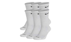 Everyday Plus Cushioned Training Socks (6 Pairs) "WHITE / BLACK" SX6897 100