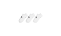 Everyday Essential No-Show Socks (3 Pairs) "White" DX5075 100