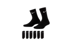 Dri-FIT Performance Basics Crew Socks (6 Pairs) GS "Black" UN0019 023