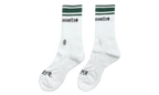 Striped Sport Socks "White / Green" CHRM1977